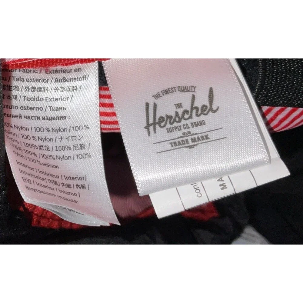 Herschel Supply Co. Little America Mid Backpack Black/Safety Orange